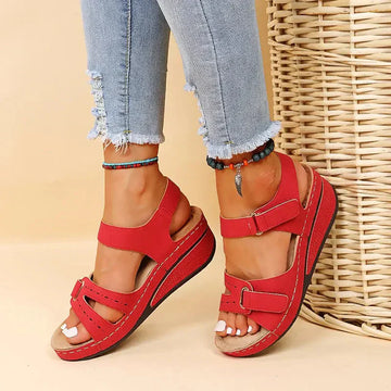 Comfort Flex Ankle Strap Sandals